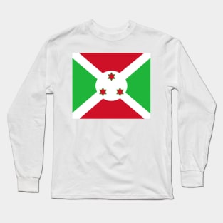 Burundi flag Long Sleeve T-Shirt